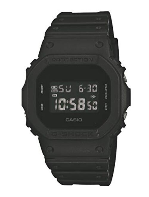 Casio - Men's Watches - Casio G-Shock - Dw-5600Bb-1Er Monotone Matte Black Watch