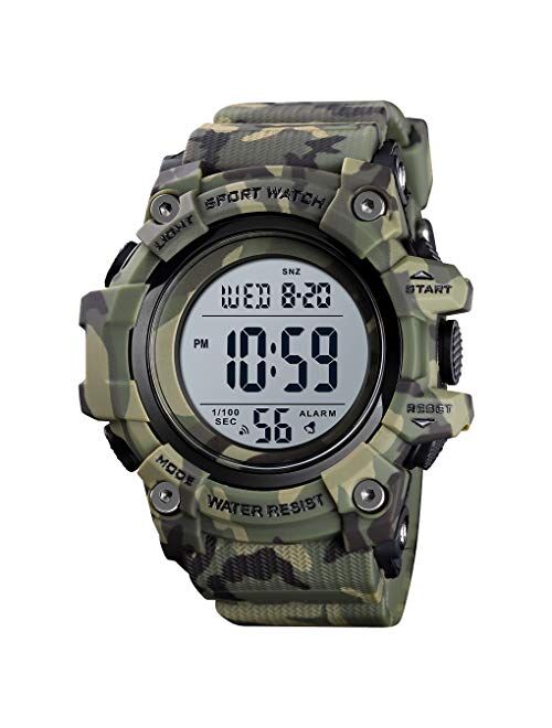 Big Dial Digital Watch S Shock Men Military Army Watch Water Resistant LED Sports Watches