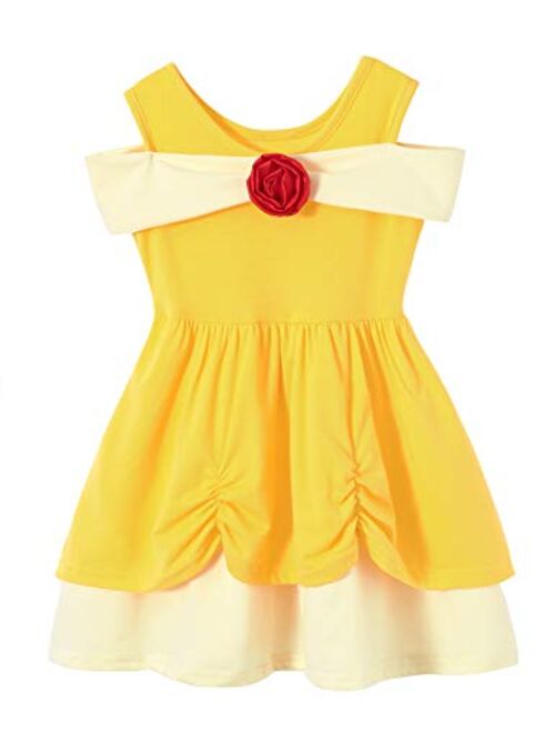 Cotton Baby Girl Clothes Summer Little Princess Toddler Kids Party Tutu Dresses