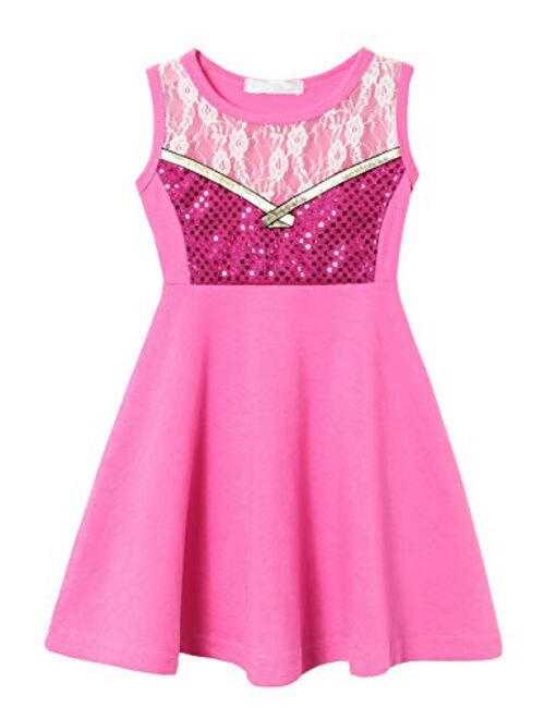 Cotton Baby Girl Clothes Summer Little Princess Toddler Kids Party Tutu Dresses