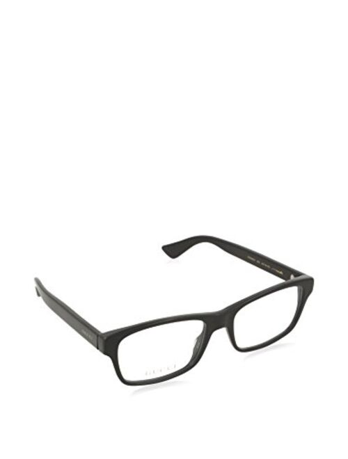 Gucci - GG0006O Plastic Rectangle Eyeglasses 2 Sizes