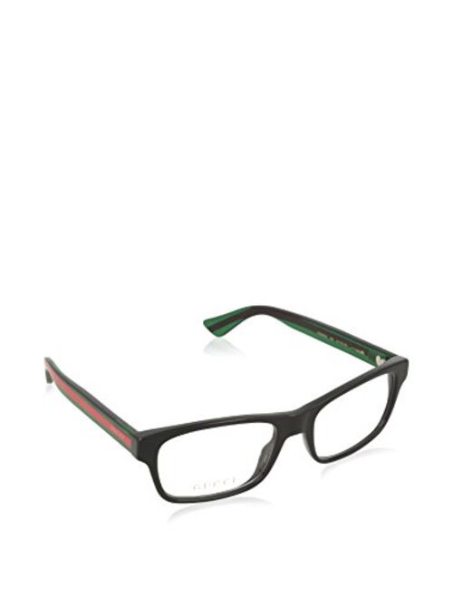 Gucci - GG0006O Plastic Rectangle Eyeglasses 2 Sizes