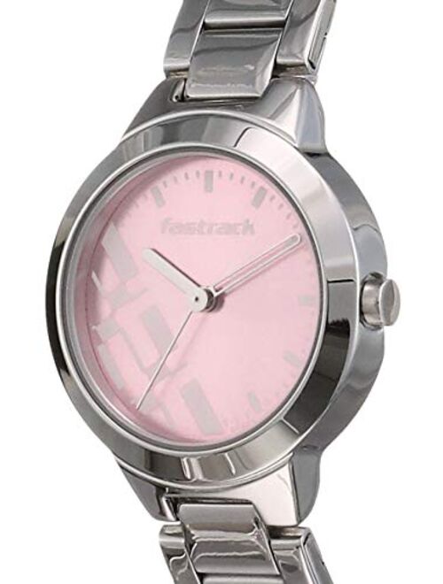 Fastrack Analog Pink Dial Women's Watch - 6150SM04