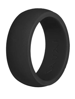 KAUAI Silicone Wedding Ring for Men, 8 Rings/Active X2 Series, Extra Strength and Leading-Edge Comfort - 8.5 mm Wide - 2.7mm Thick