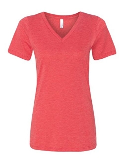 Bella + Canvas 6405 Missy Jersey Short-Sleeve V-Neck T-Shirt