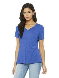 Bella + Canvas 6405 Missy Jersey Short-Sleeve V-Neck T-Shirt