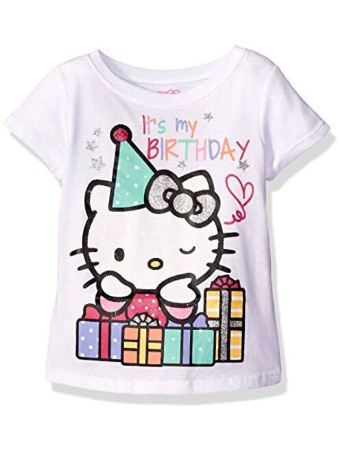 Hello Kitty Girls' Happy Birthday Tee