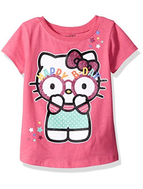 Hello Kitty Girls' Happy Birthday Tee