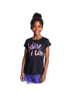 Girls' Moisture Wicking Tech Tee