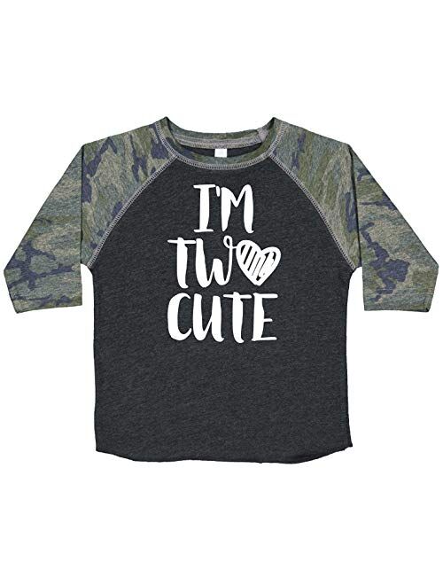 Olive Loves Apple Im Two Cute 2nd Birthday Shirt for Toddler Girls Second Birthday Outfit