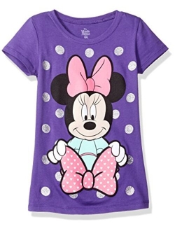 Girls' Minnie Mouse Short Sleeve T-Shirt