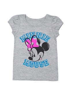 Girls' Minnie Mouse Short Sleeve T-Shirt