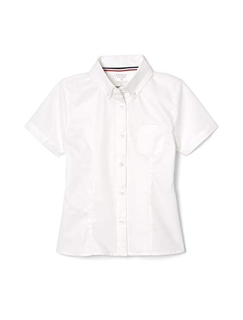 French Toast Girls' Short Sleeve Oxford Shirt