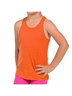 FRESH TEE Girls' Racer Back Tank Top Tunic