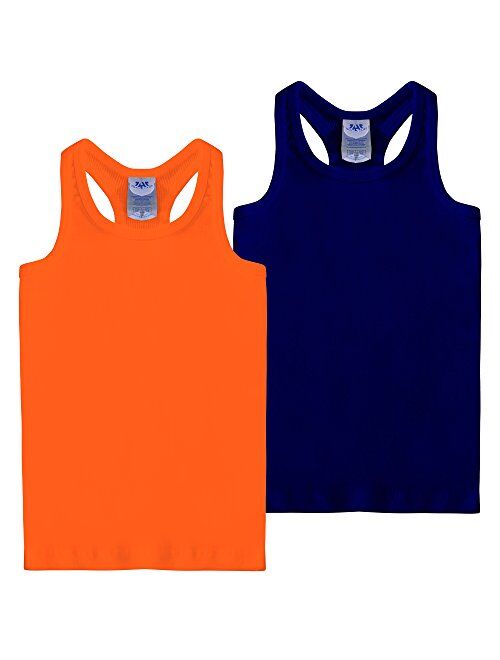 FRESH TEE Girls' Racer Back Tank Top Tunic