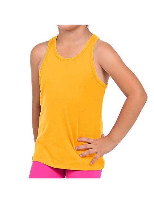 FRESH TEE Girls' Racer Back Tank Top Tunic