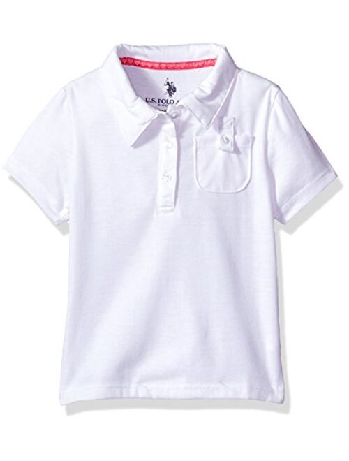 U.S. Polo Assn. Girls' Polo Shirt (More Styles Available)