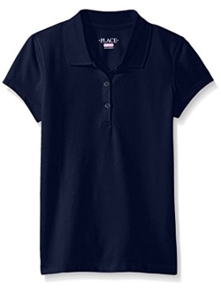 Girls' Uniform Pique Polo