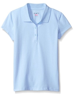 Girls' Uniform Pique Polo