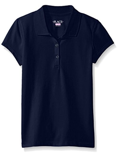 The Children's Place Girls' Uniform Pique Polo