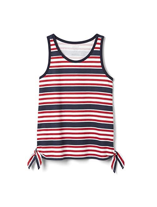 French Toast Girls' Side Knot Tank Top