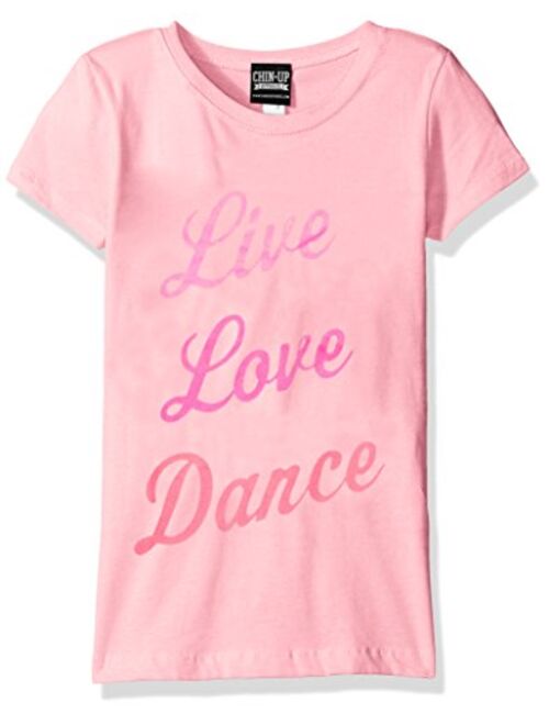 Fifth Sun Girls' Little Girls' Dance Inspired Graphic T-Shirt