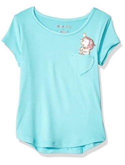 Colette Lilly Girls' Short Sleeve Knit Top