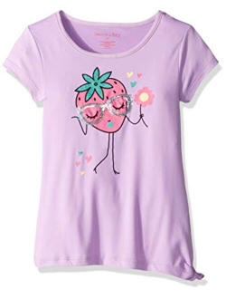 Colette Lilly Girls' Short Sleeve Knit Top