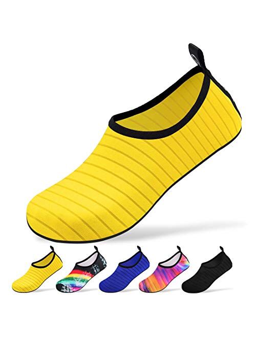 Water Shoes, Konikit Quick-Dry Aqua Socks Barefoot Shoes for Water Sports Yoga Exercise Men Women Kids