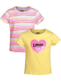 Girls Short Sleeve T-Shirt (2 Pack)