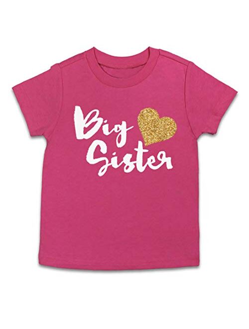 Oliver and Olivia Apparel Big Sister Shirt Big Sister Tee New Big Sister Gift Big Sister Outfit