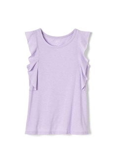 Girls' Side Ruffle Tank Top