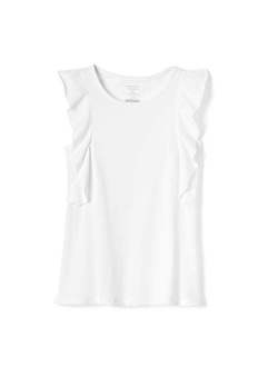 Girls' Side Ruffle Tank Top