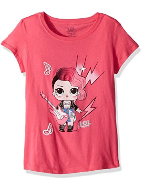 L.O.L. Surprise! Girls' Little Glee Club Rocker Short Sleeve T-Shirt