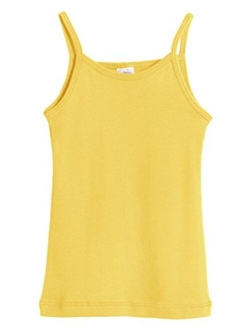 City Threads Girls' 100% Cotton Camisole Cami Tank Top Tee - Made in USA