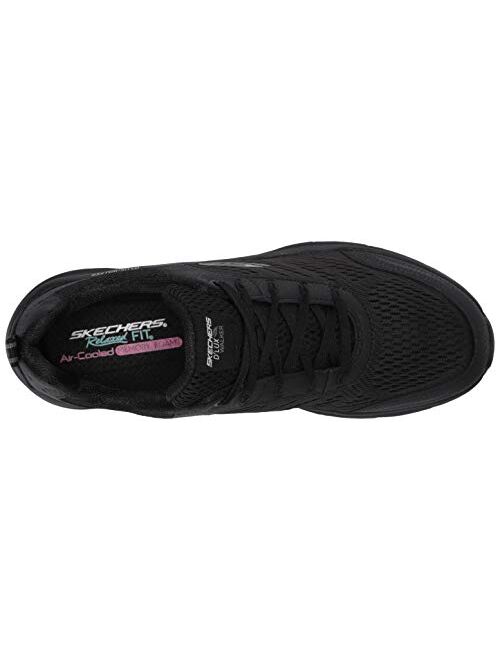 Skechers Women's D'lux Walker-Infinite Motion Sneaker, 3/8 UK