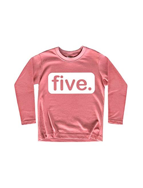 Unordinary Toddler 5th Birthday Shirts for Girls 5 Year Old Shirt Girl Five Gift Fifth Tshirt Outfit