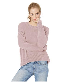 Amazon Brand - Daily Ritual Women's 100% Cotton Boxy Crewneck Pullover Sweater