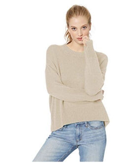 Amazon Brand - Daily Ritual Women's 100% Cotton Boxy Crewneck Pullover Sweater