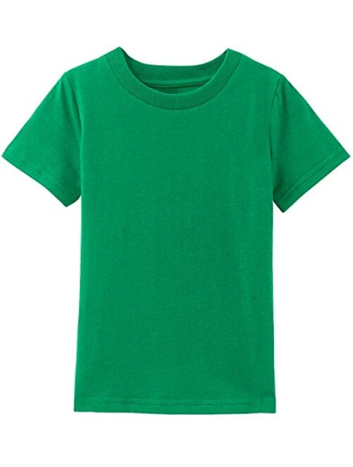 A&J DESIGN Baby & Toddler Heavyweight Cotton Short Sleeve T-Shirts