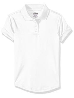 Classroom School Uniforms Girls Fit Moisture Wicking Polo