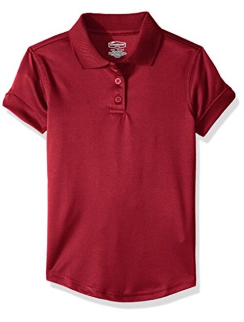 Classroom School Uniforms Girls Fit Moisture Wicking Polo