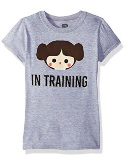 Star Wars Big Girls' Classic in Train Cap Sleeve T-Shirt