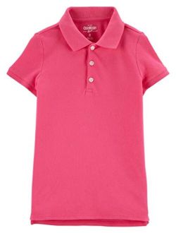 Girls' Short Sleeve Uniform Polo