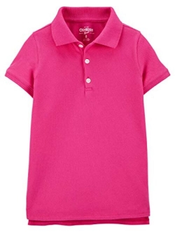 Girls' Short Sleeve Uniform Polo