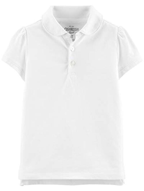 OshKosh B'Gosh Girls' Short Sleeve Uniform Polo