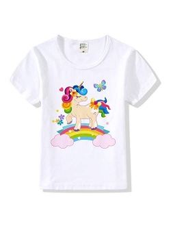 Ultra Soft Unicorn Short-Sleeve T-Shirt, Unicorn Gifts for Girls