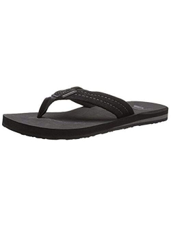 Men's Carver Suede 3 Point Flip Flop Sandal Athletic