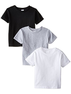 Clementine Apparel Girls' Short Sleeve Basic Tee 3pack