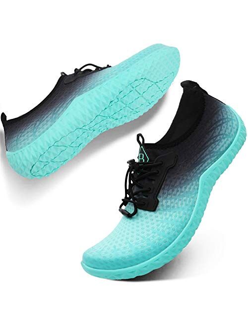 Spesoul Womens Mens Water Sports Shoes Outdoor Quick Dry Barefoot Athletic Aqua Shoe for Beach Swim Pool Surf Diving Yoga